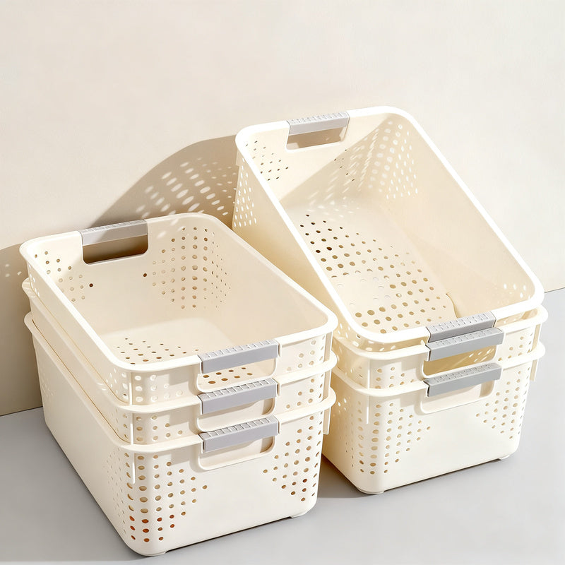 Storage basket plastic, various sizes
