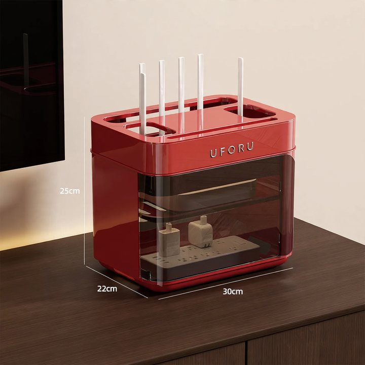 Cable organizer with wheels, double-layered, model DD2626