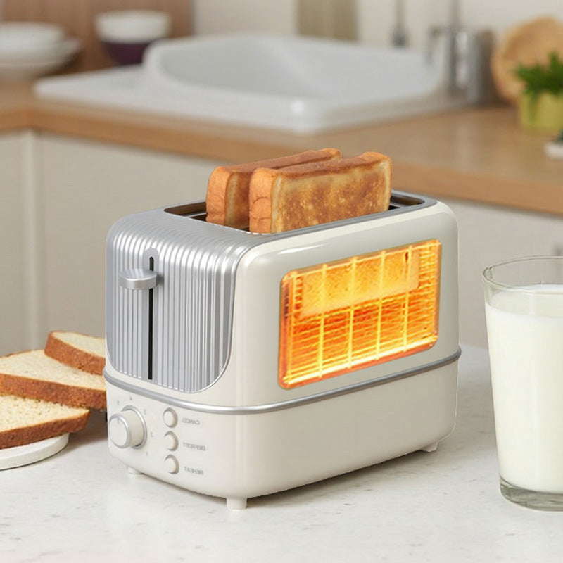 Toaster with functions Heating, Toasting and Defrosting