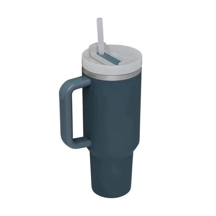 Insulated cup 40oz, stainless steel, with handle