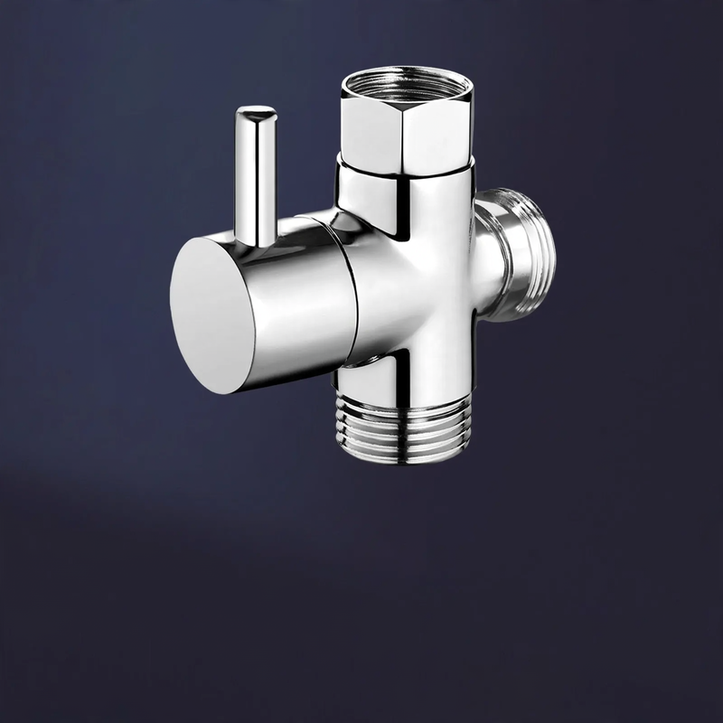 Universal faucet adapter with switch
