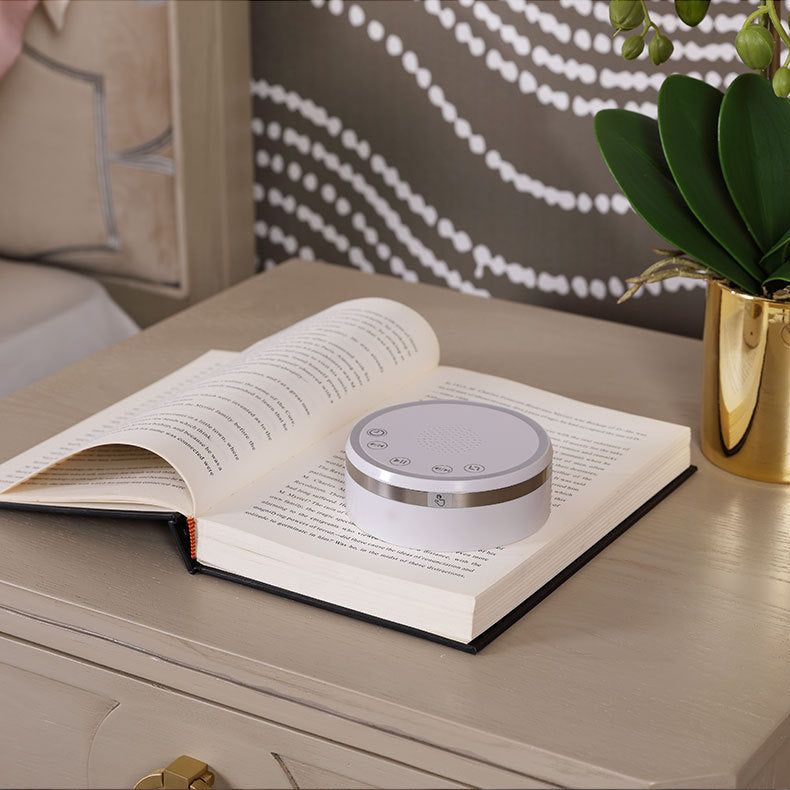 White Noise Sleep Aid with LED Light