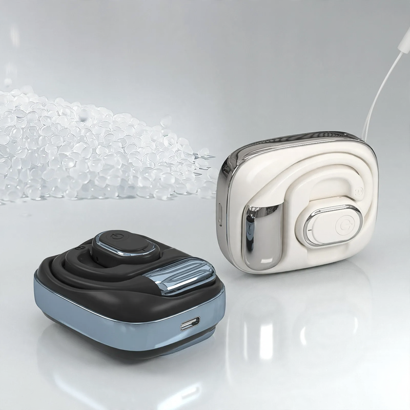 Open ear hook headphones with Bluetooth and noise cancellation