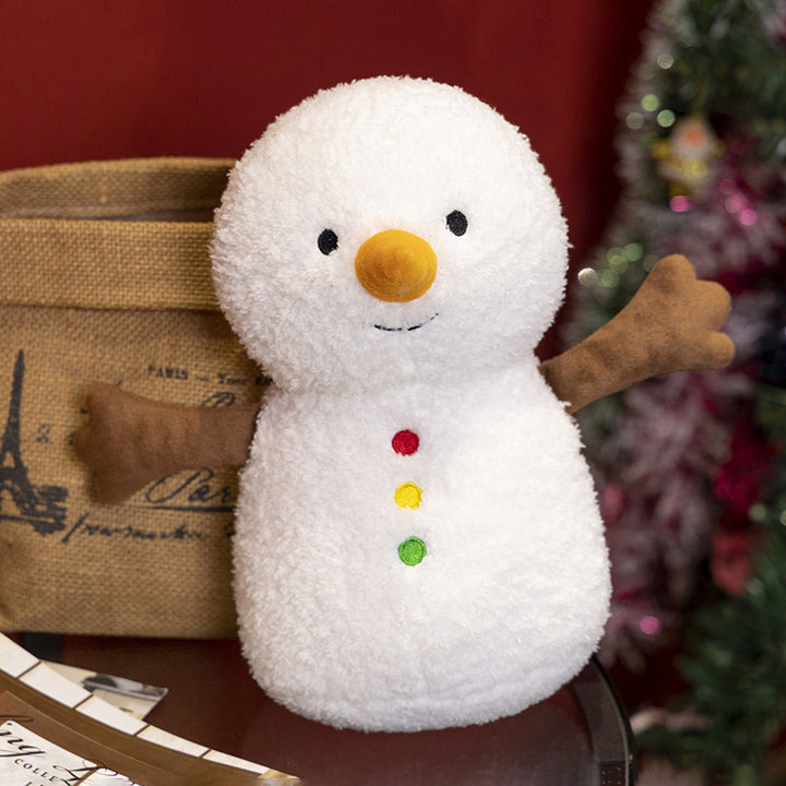 Christmas plush figures made of polyester fiber