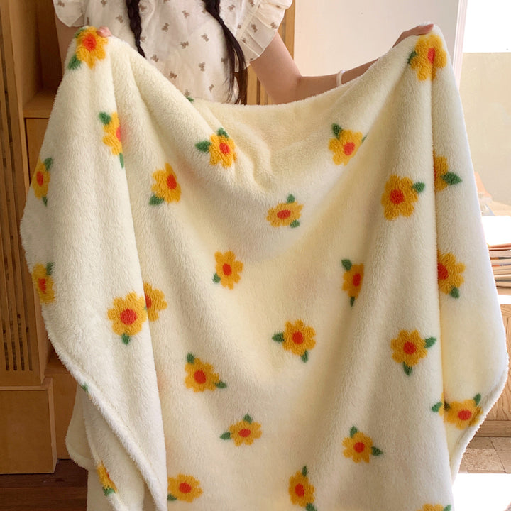 Polyester fleece blanket, 75–150 cm