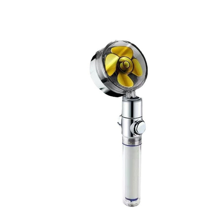 Shower head with pressure balance, ABS, round