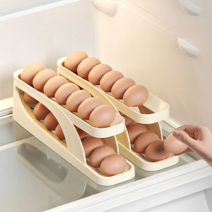 Egg storage box for the refrigerator