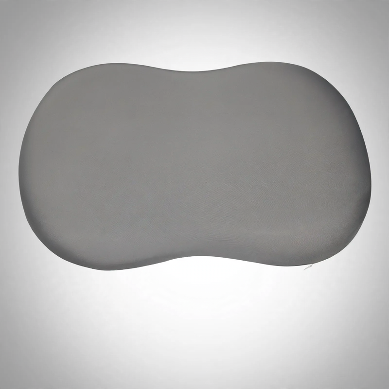 Ergonomic pillow made of memory foam, ice silk