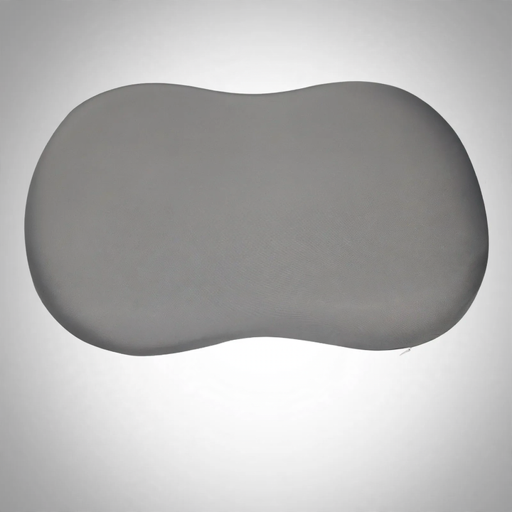 Ergonomic pillow made of memory foam, ice silk