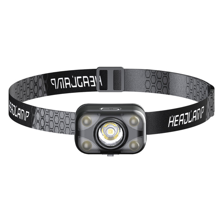 LED-Headlamp USB Charging with Sensor