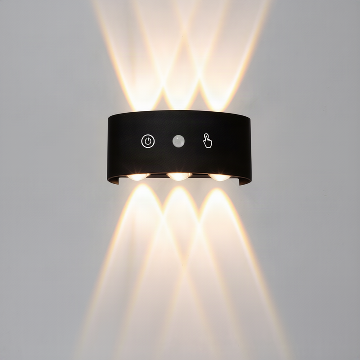 LED wall light, aluminum, waterproof