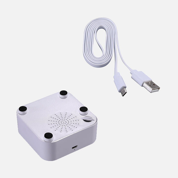 LED sleep companion with white noise and timer