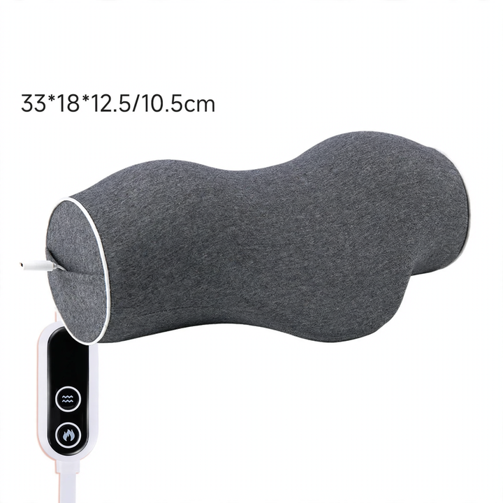 Neck support pillow with memory foam, portable