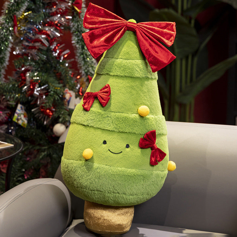 Christmas plush figures made of polyester fiber