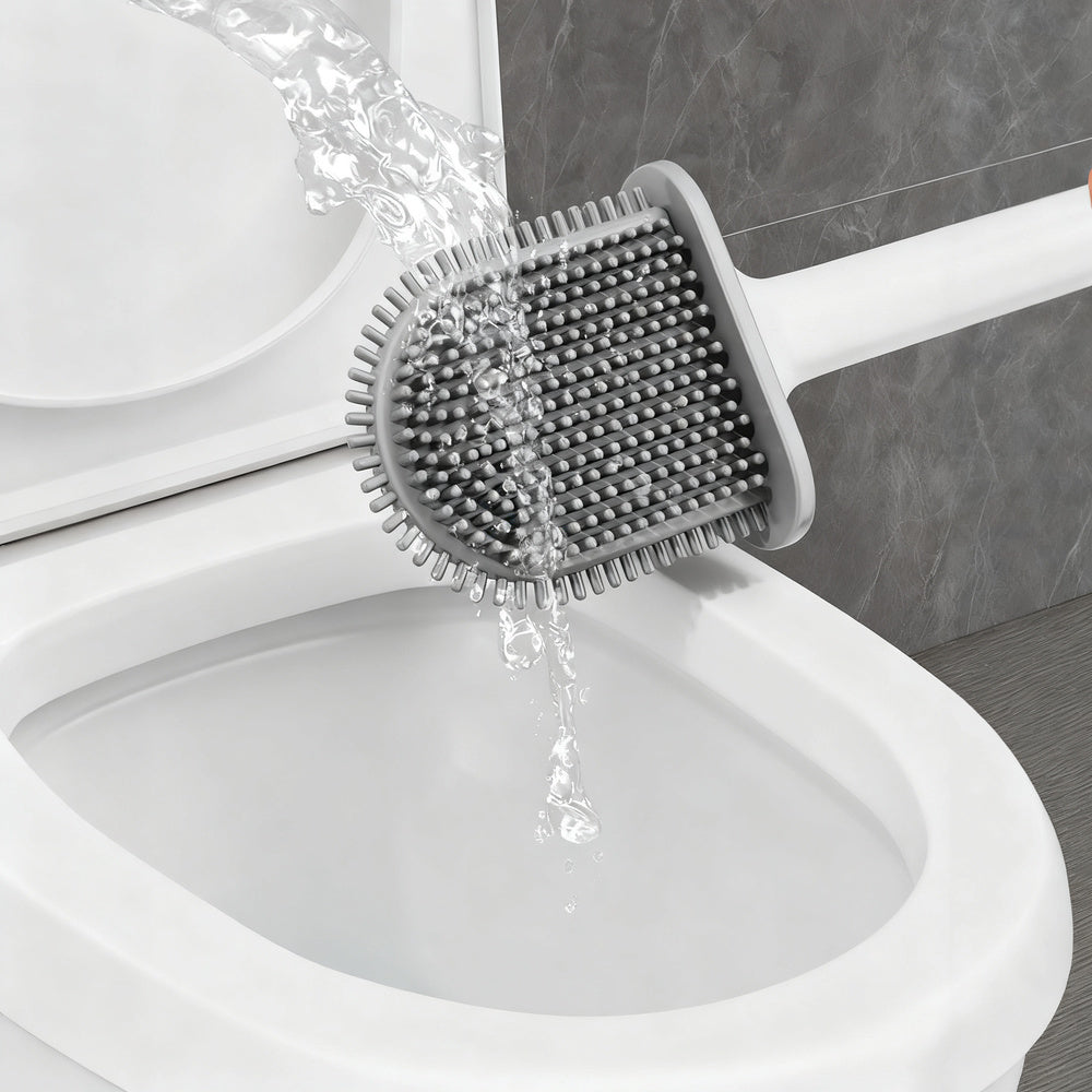 Toilet brush with drainage function