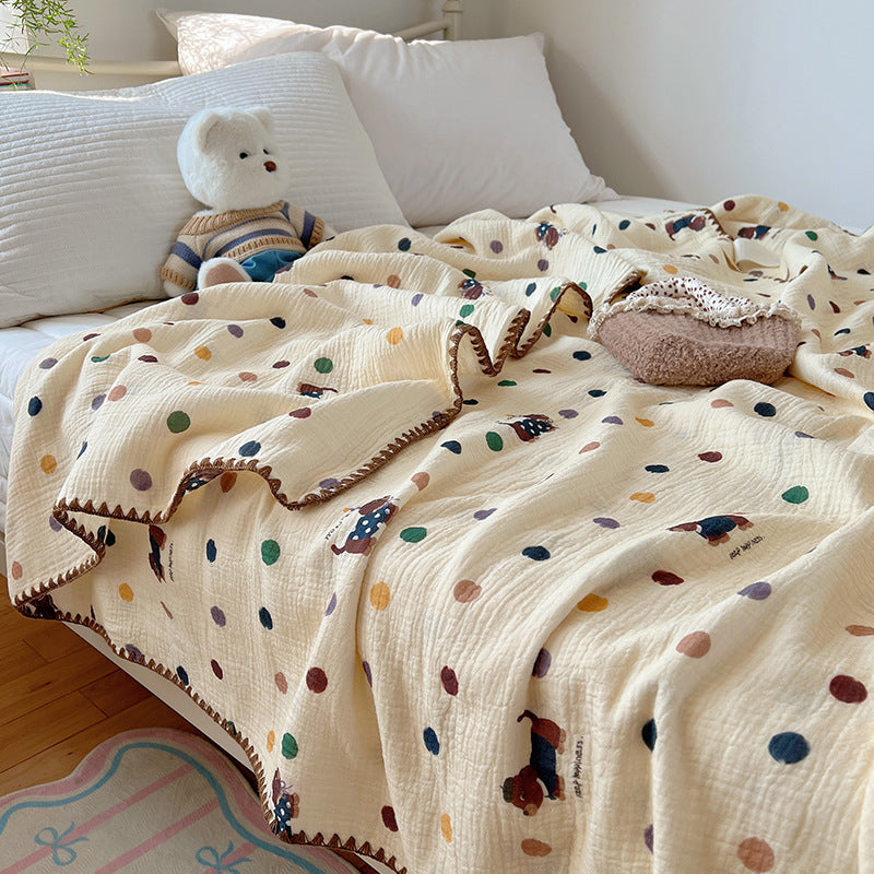 Cooling blanket made of cotton, 1000–1500 g