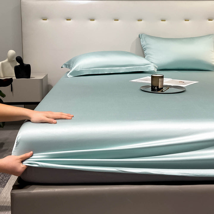 Lyocell bed sheet set, 3-piece, cooling