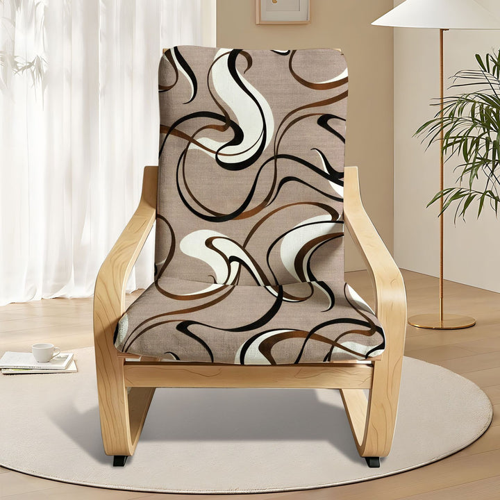 Rocking chair cushion, non-slip and scratch-resistant