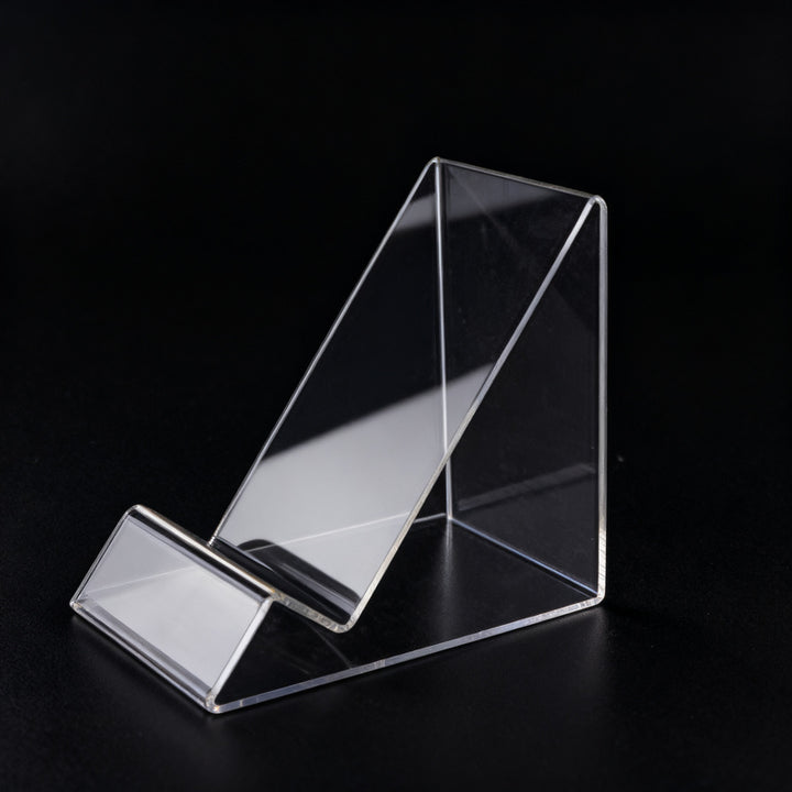 Handy holder made of acrylic, foldable