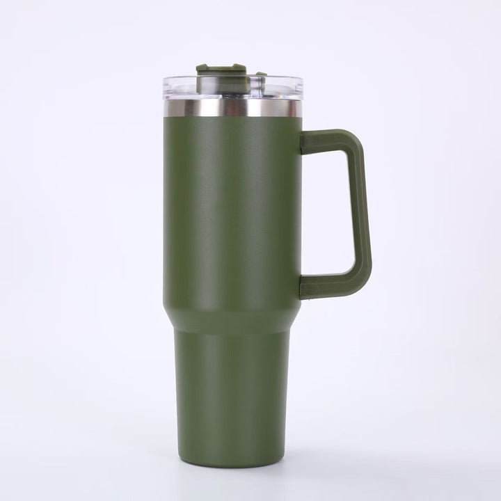 Stainless steel insulated mug with handle, 1200 ml