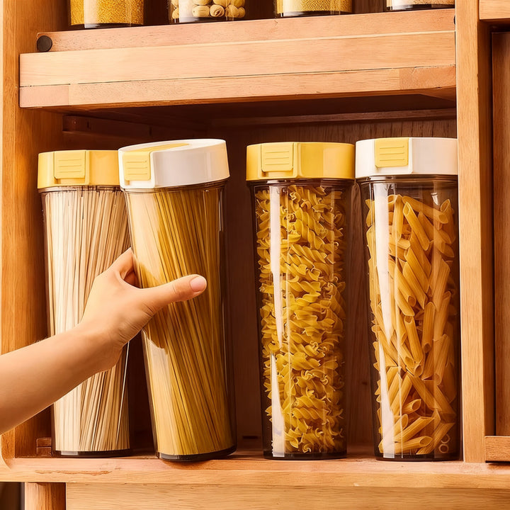 Pasta storage container with lid, 1000 ml