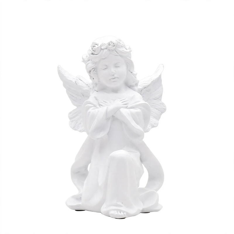 Miniature Angel Figure made of Resin, Table Decoration