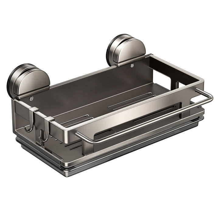 Suction cup draining rack made of carbon steel