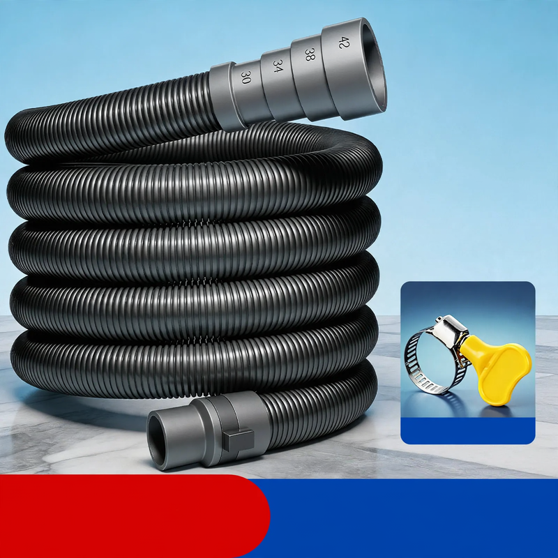 Drain hose for washing machines, PE-RT