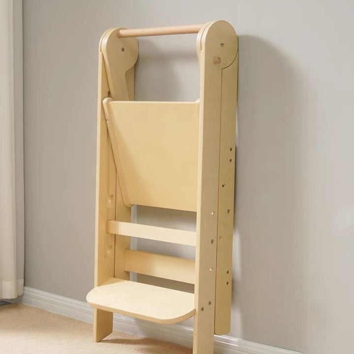 Montessori Learning Tower made of wood, foldable, 91×46×48 cm