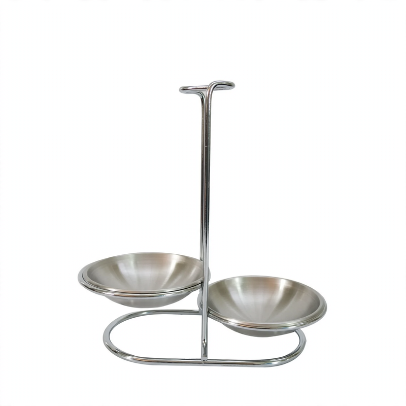 Stainless steel spoon rest for kitchen and gastronomy