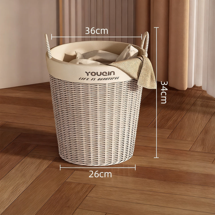 Laundry basket for bathroom and bedroom