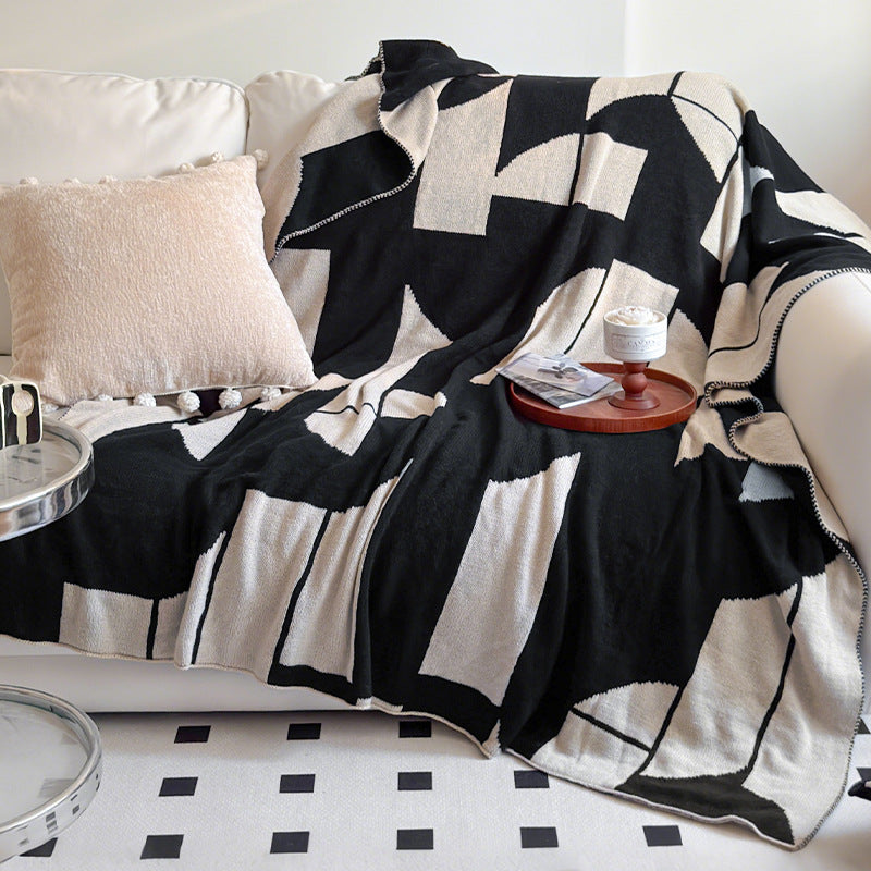 Acrylic Throw Blanket, simple and elegant