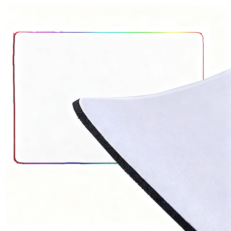 Rubberized desk pad, non-slip