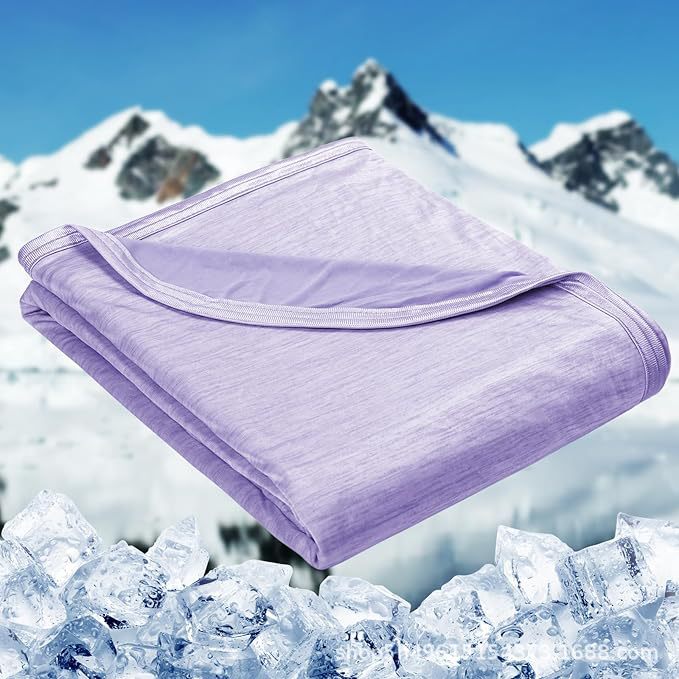 Cooling blanket made of cotton, 1000–1500 g