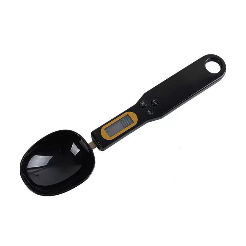 Digital kitchen scale as spoon