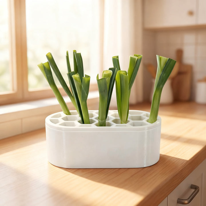 Hydroponic growing box for herbs and vegetables