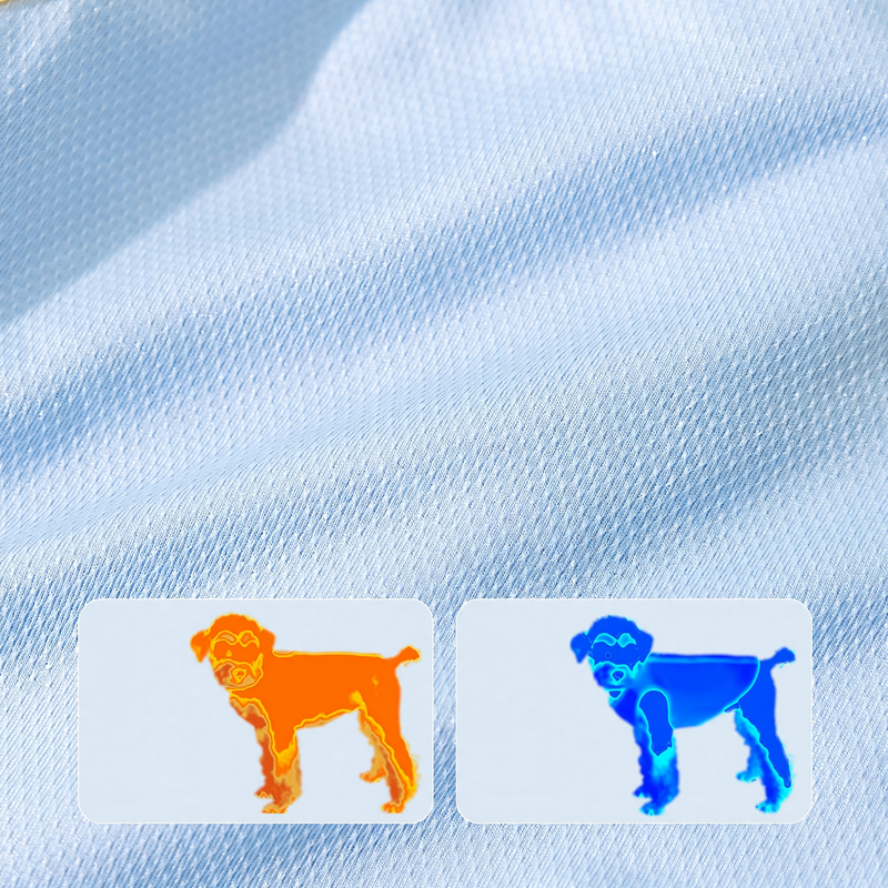 Light cooling clothing for dogs, Spring/Summer