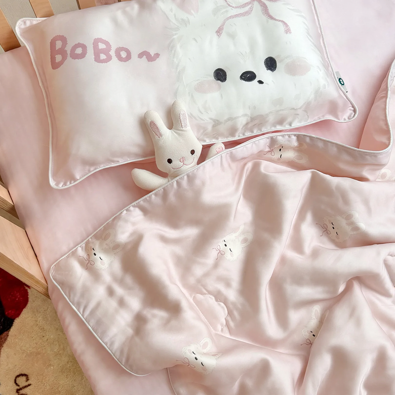 Summer blanket for children made of lyocell fiber
