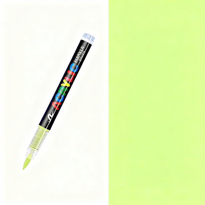 Acrylic Marker Set, 12–168 Colors, Pre-filled