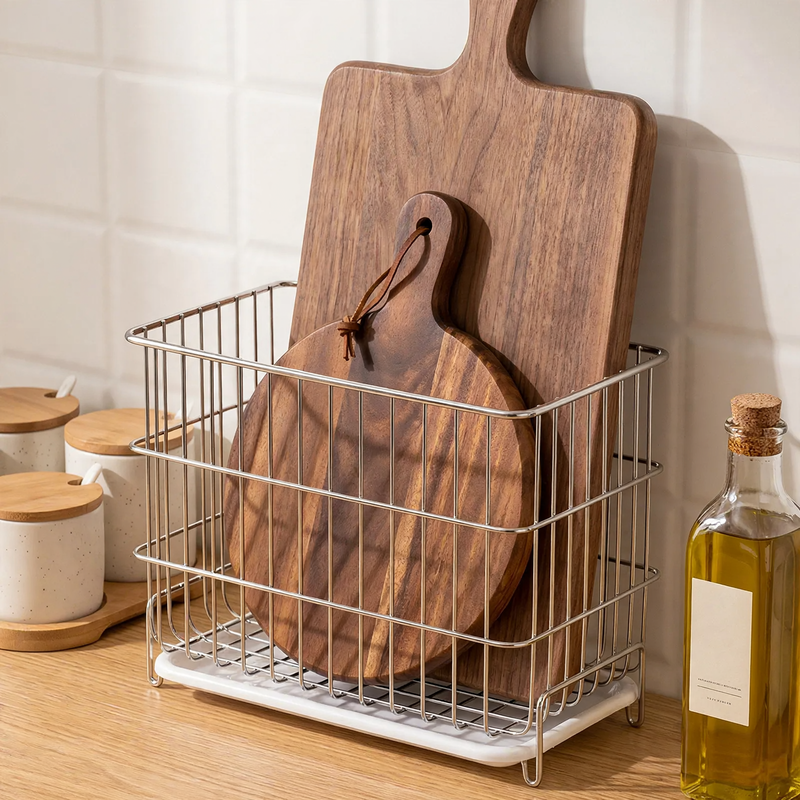 Stainless steel storage box for kitchen, 304 steel