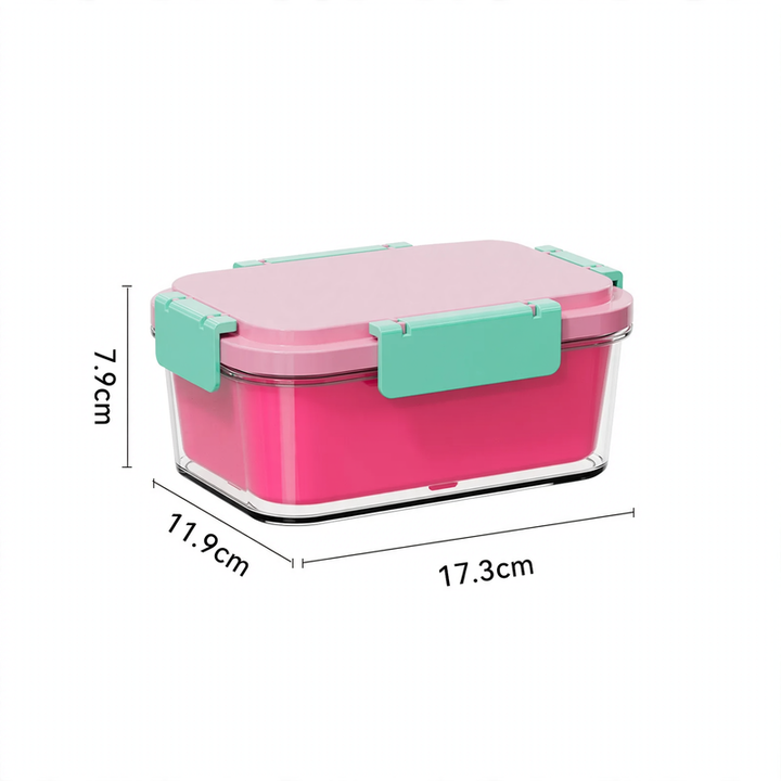 Cooler with ice compartment and partition compartments