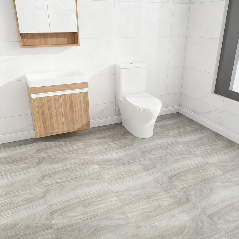 PVC flooring, self-adhesive