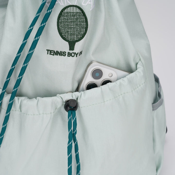 Nylon backpack, ultralight, drawstring