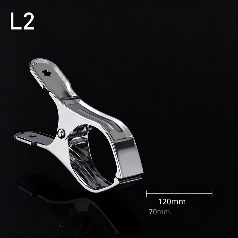 Stainless steel clothespins, large, wind resistant