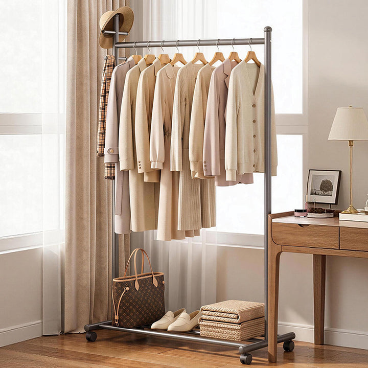 Mobile metal wardrobe, model BZ01B