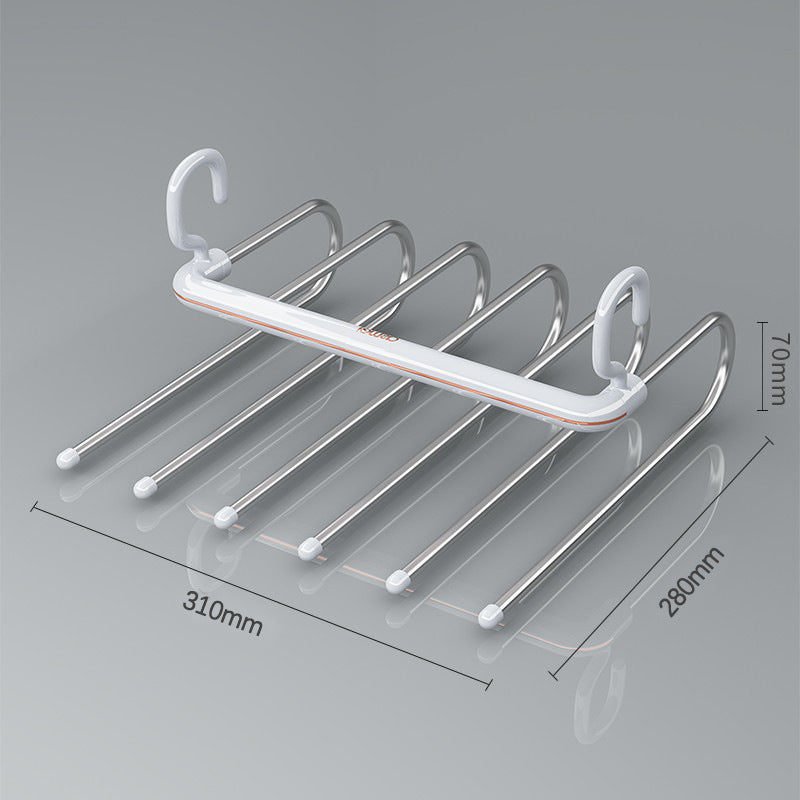 Folding host stand made of stainless steel