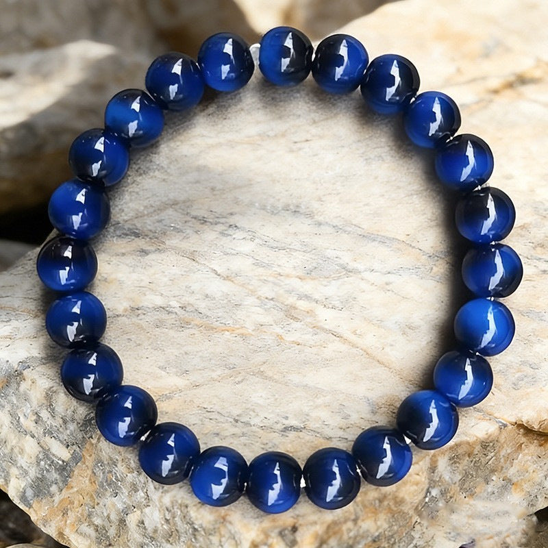 Natural stone bracelet, 8 mm beads