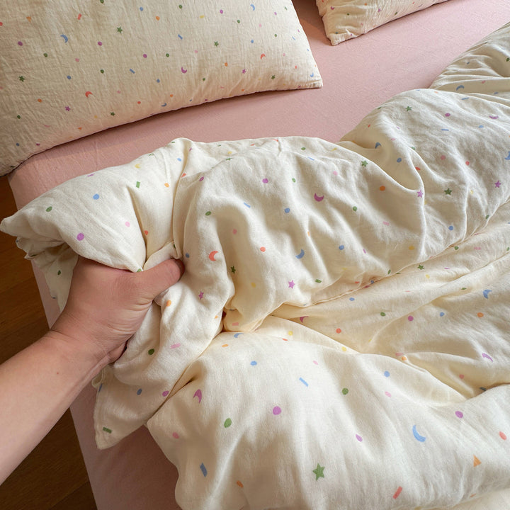 Bedding made of cotton gauze, 100% cotton