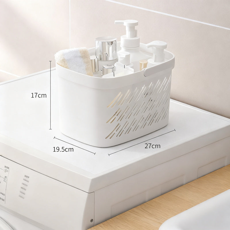 Bathroom storage basket made of PP