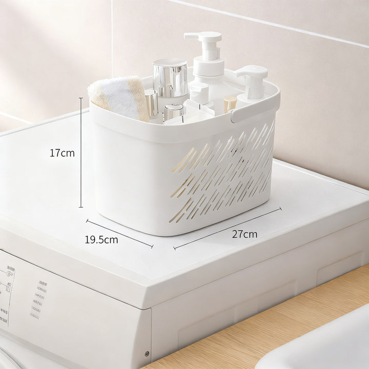 Bathroom storage basket made of PP